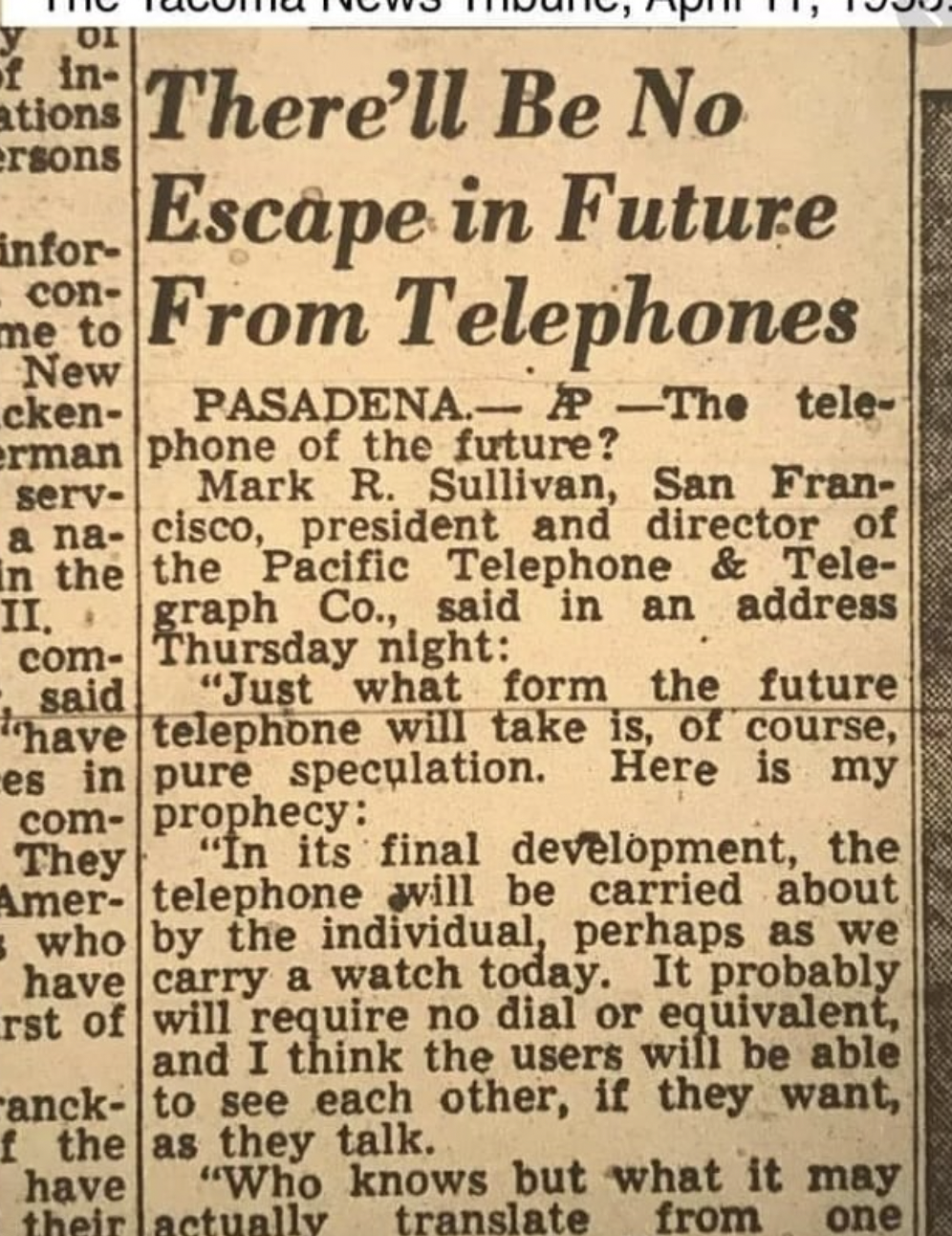 I found a time traveler