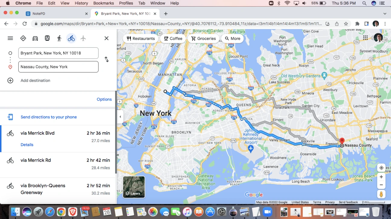 7 Observations From Riding My Scooter From Midtown Manhattan To My Family's Home On Long Island (25 miles)