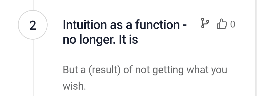 Intuition