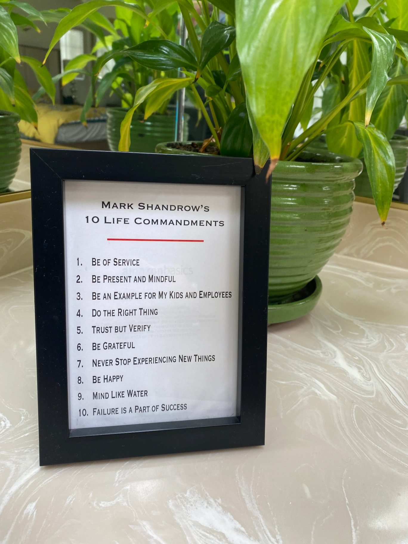 10 Life Commandments