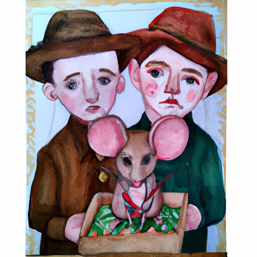 Of mice and men - an exploration of the human condition. (12 secs)