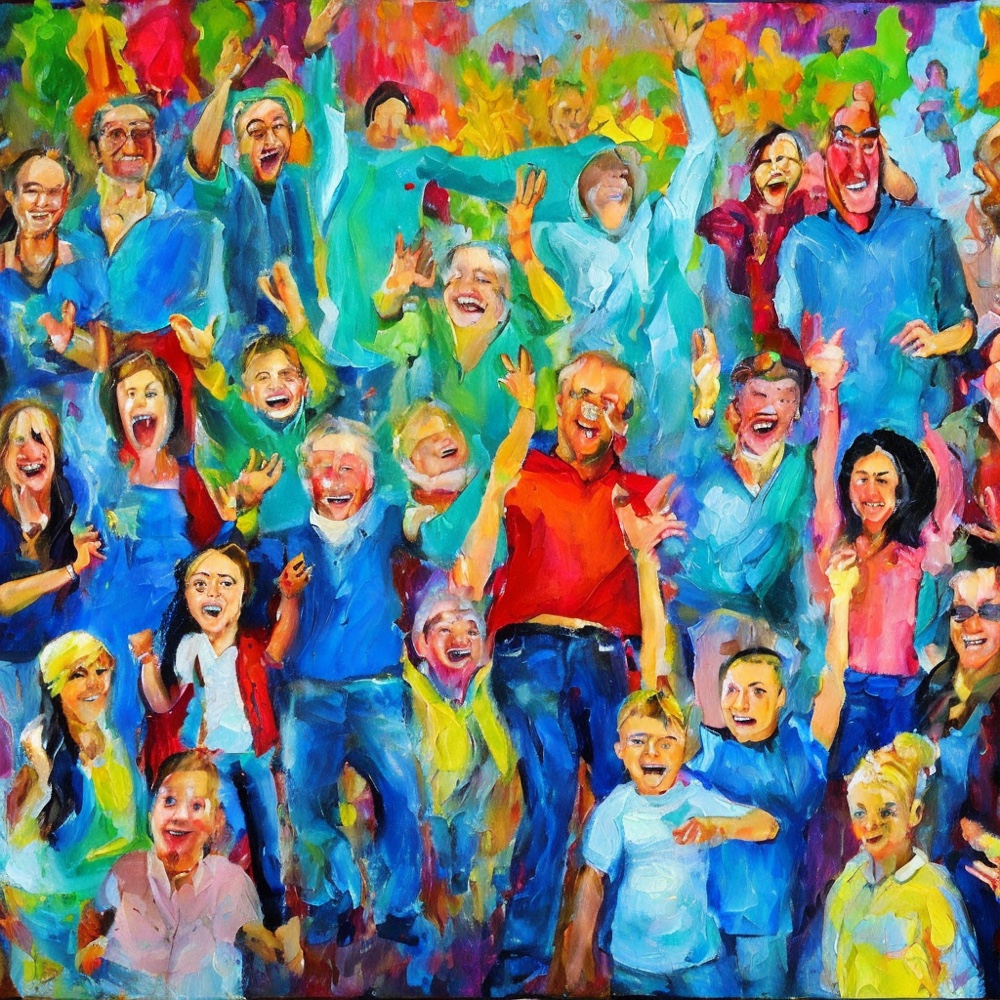 Our happiness is right here. (11 sec)