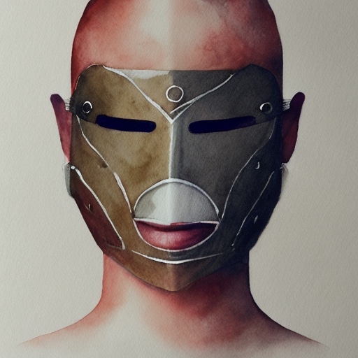 You cannot hide behind a mask and learn who you are. (37 sec)