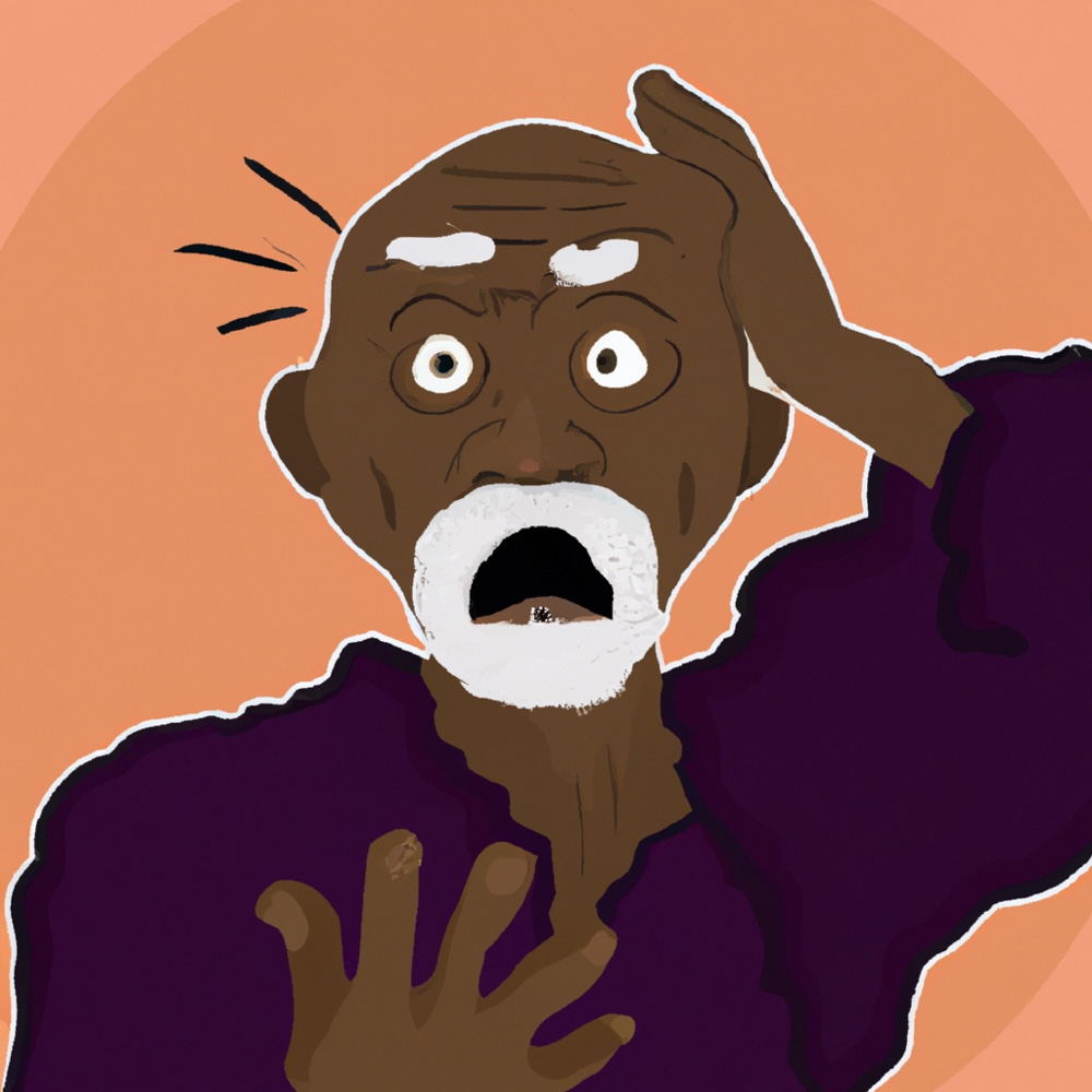 Milton, an 88 year old man has some”duh” moments (17 sec)