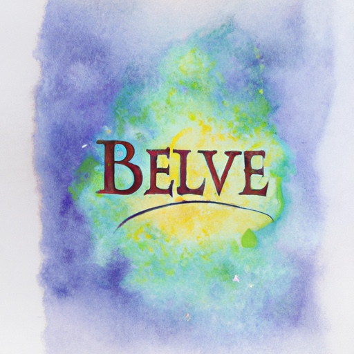 What it means to Believe. (40 sec)