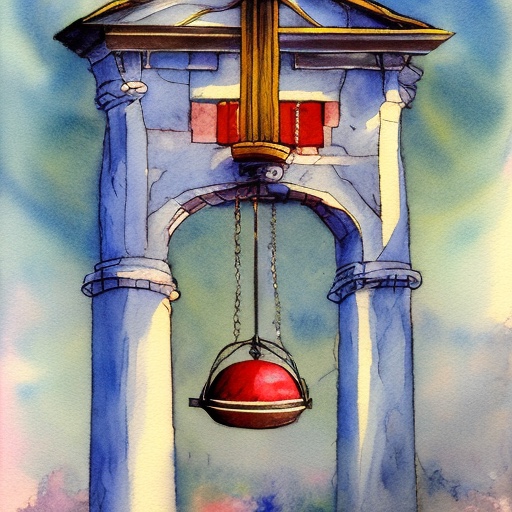 The bell tolls for thee. (51 sec)